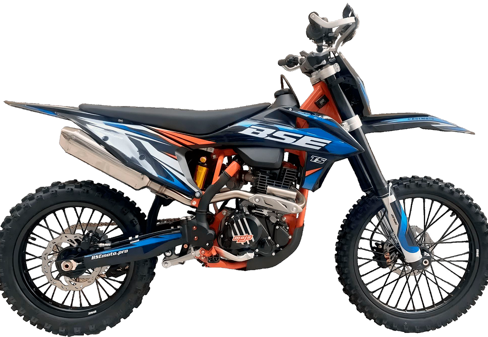 Кроссовый мотоцикл BSE T5 Factory Blue (015)