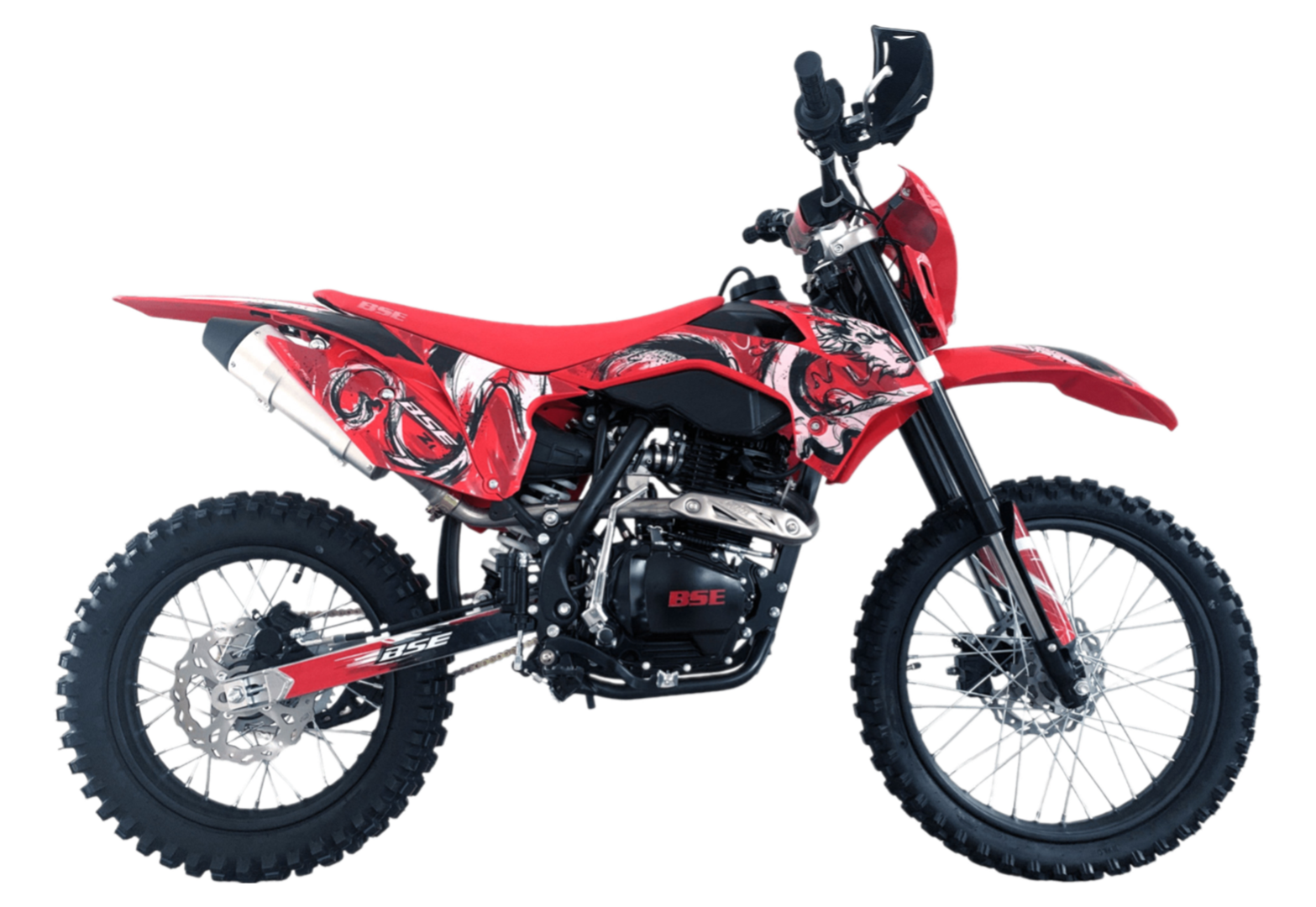 Кроссовый мотоцикл BSE Z1 Dragon White