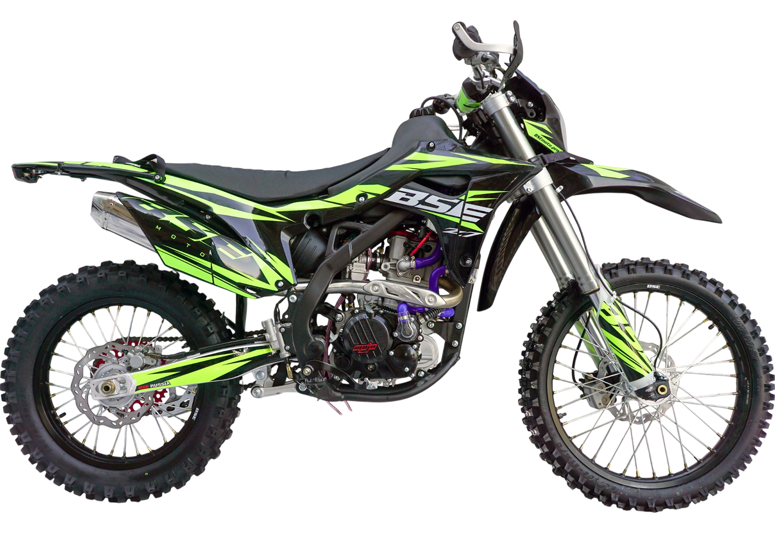 Кроссовый мотоцикл BSE Z7 Green Blast (120)