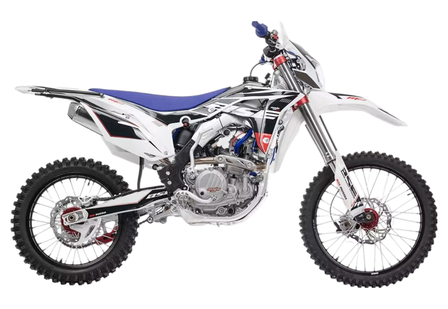 Кроссовый мотоцикл BSE M2 250e 21/18 Force White (2)