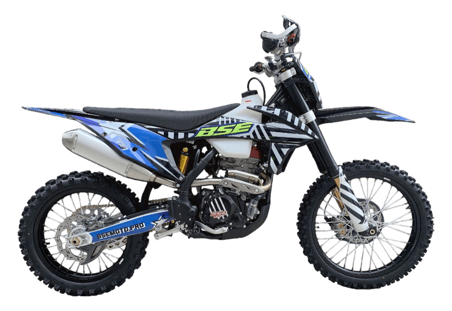 Кроссовый мотоцикл BSE T8 Blue Twister (015)