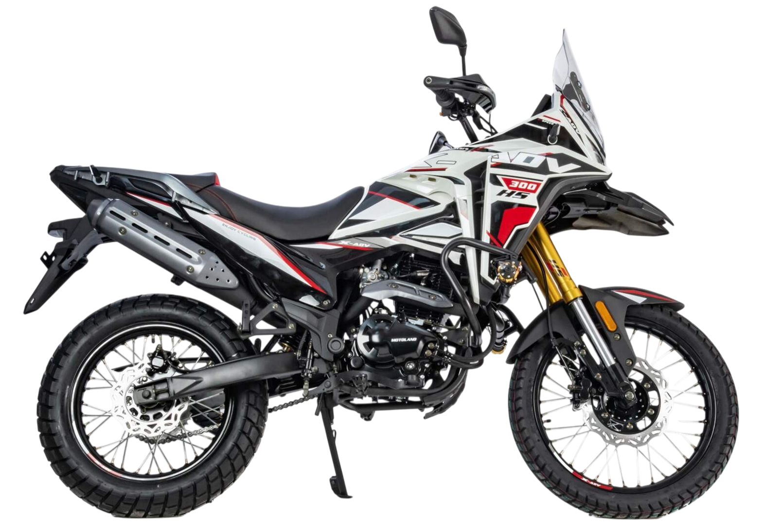 Мотоцикл Motoland 300 ENDURO GARET белый (ПТС)