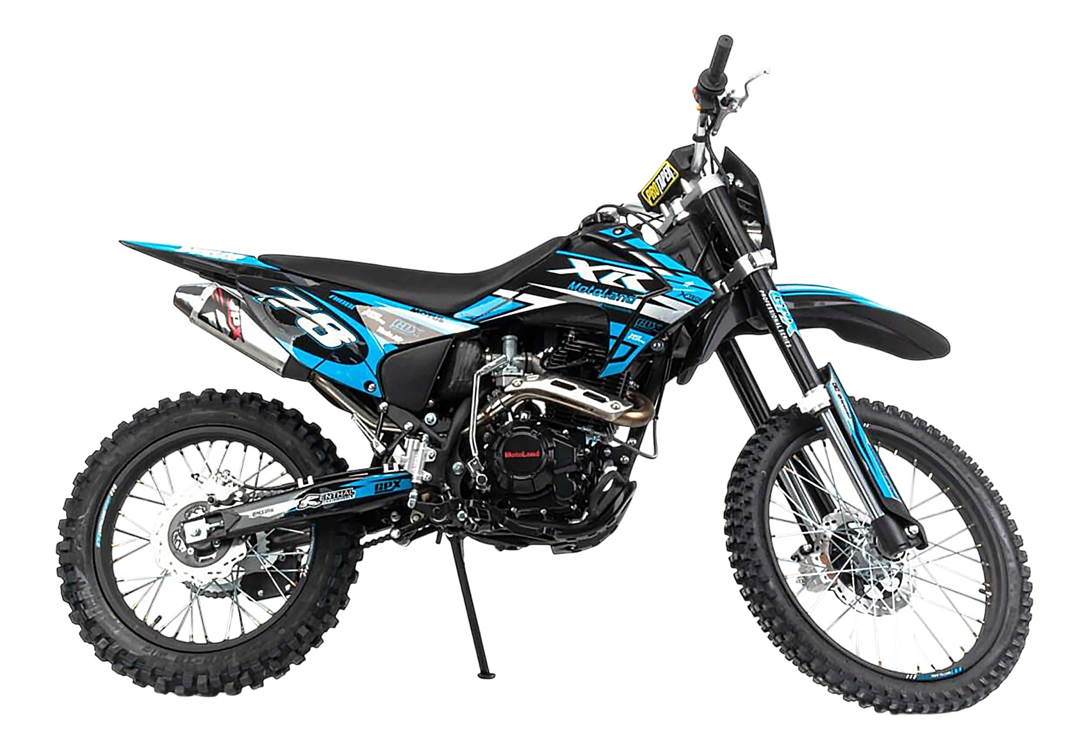 Мотоцикл Motoland XR300 LITE синий (175FMM)