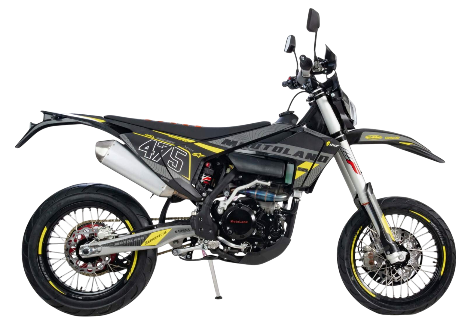 Мотоцикл Motoland 500 XT500 ST 17/17 (мотард)