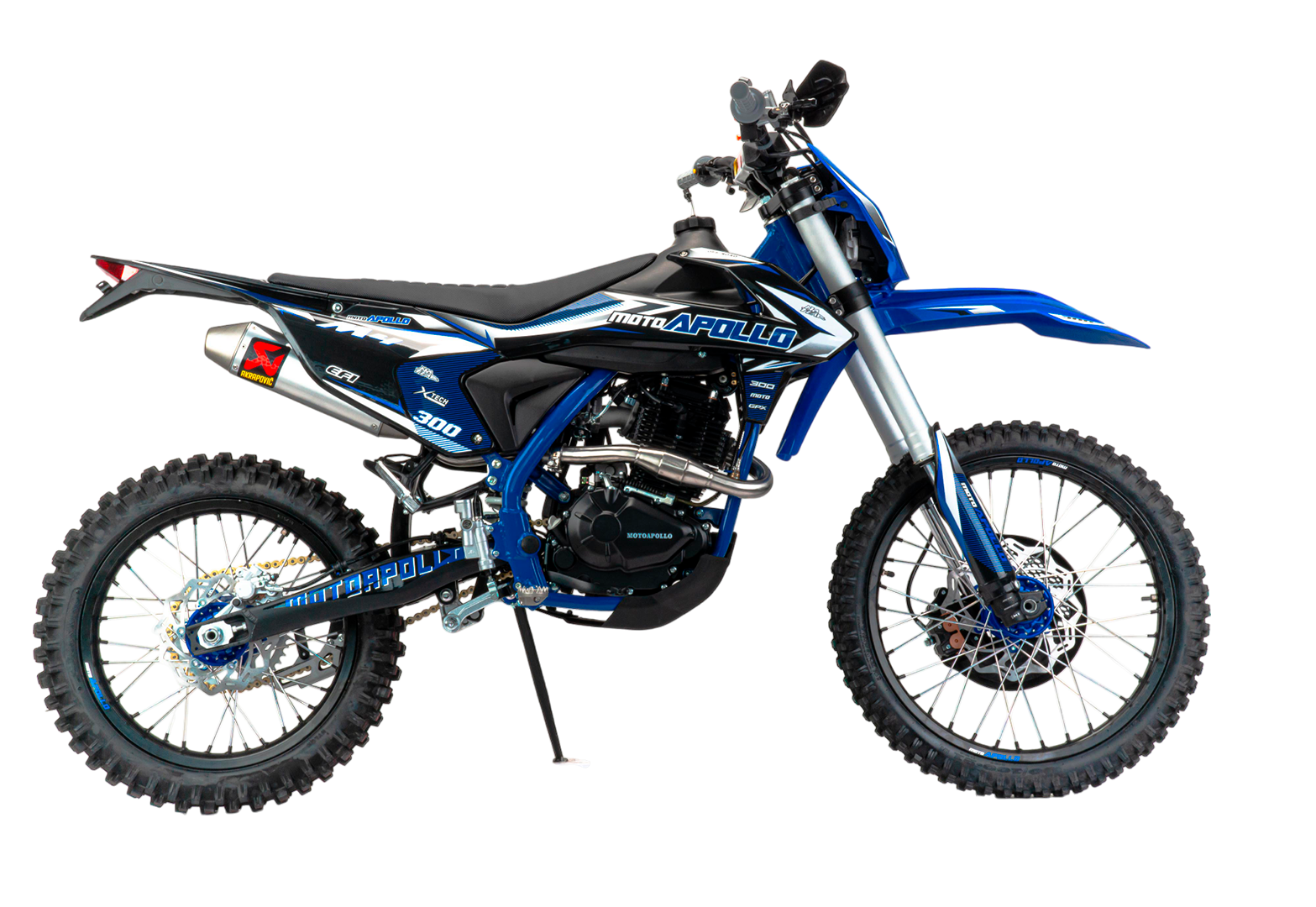 Мотоцикл Кросс Moto Apollo M4 300 EFI (175FMM PR5) синий