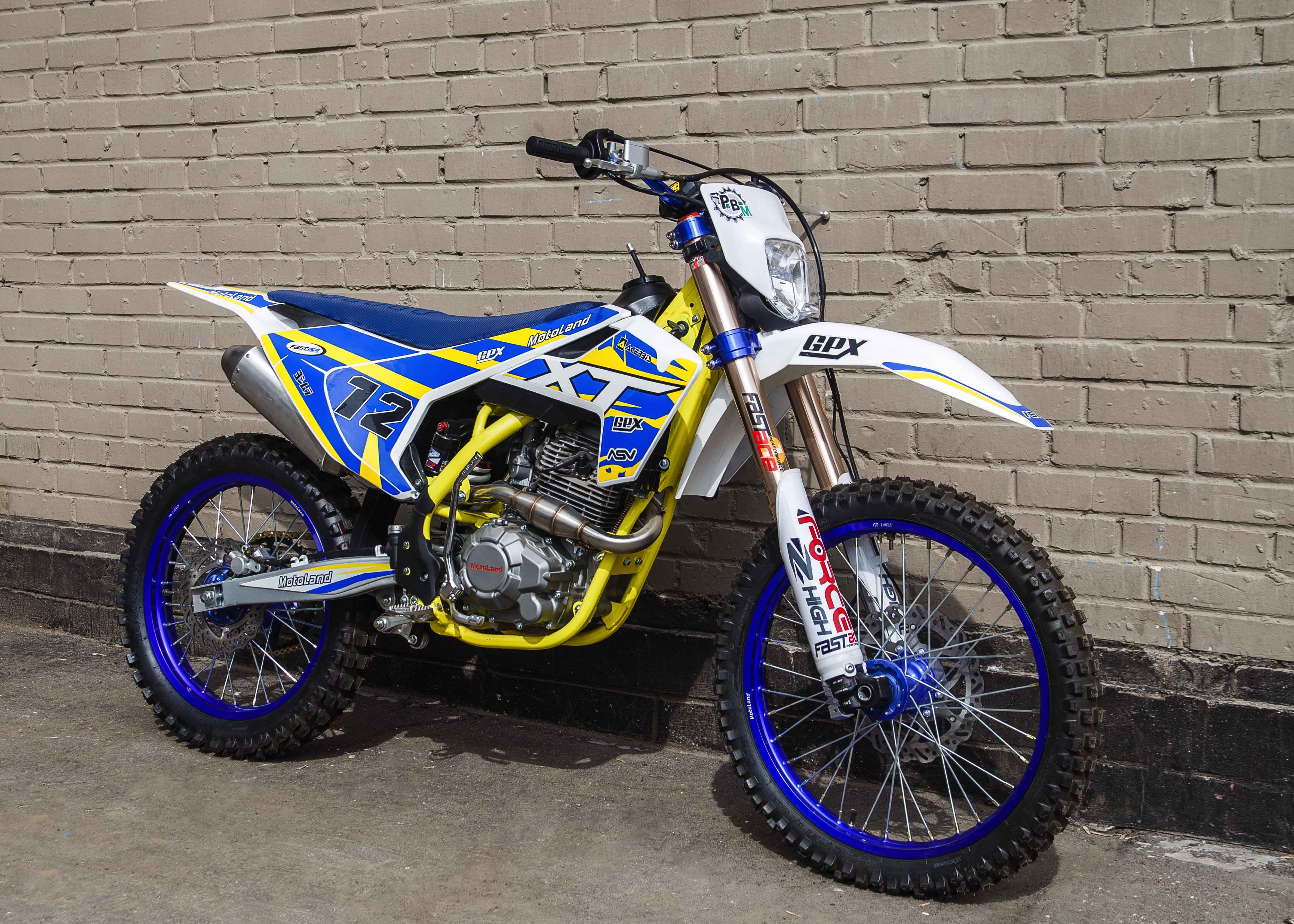 Мотоцикл Motoland XT250 ST-FA (172FMM) Синий