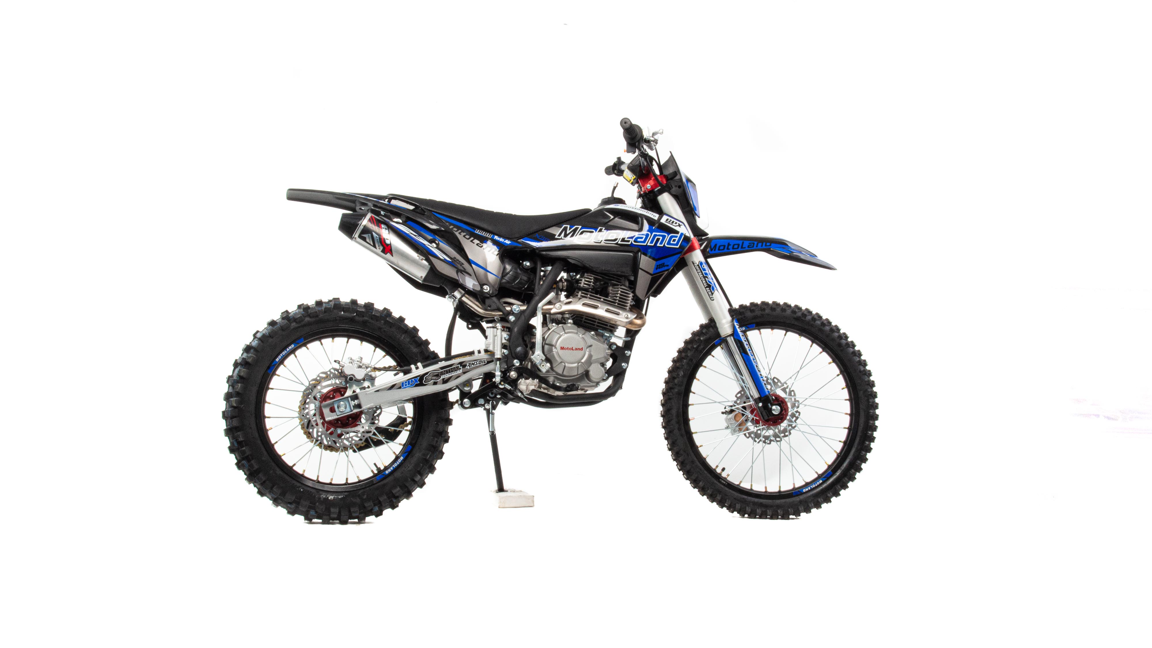 Мотоцикл Кросс Motoland XT300 HS (172FMM) (BB-300cc) (2022 г.) синий