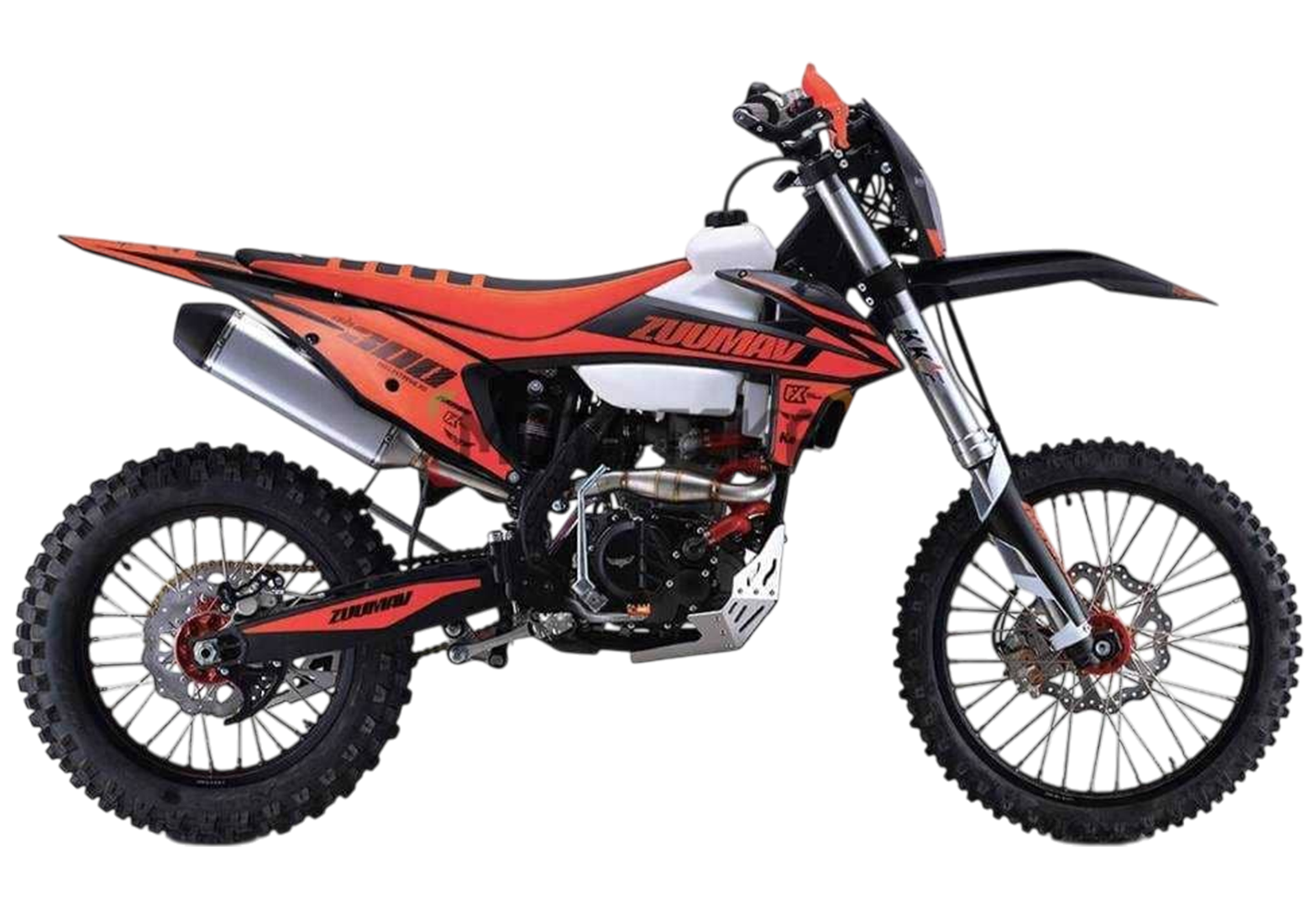 Мотоцикл ZUUMAV K8 (NB-300) оранжевый (Без ПТС)