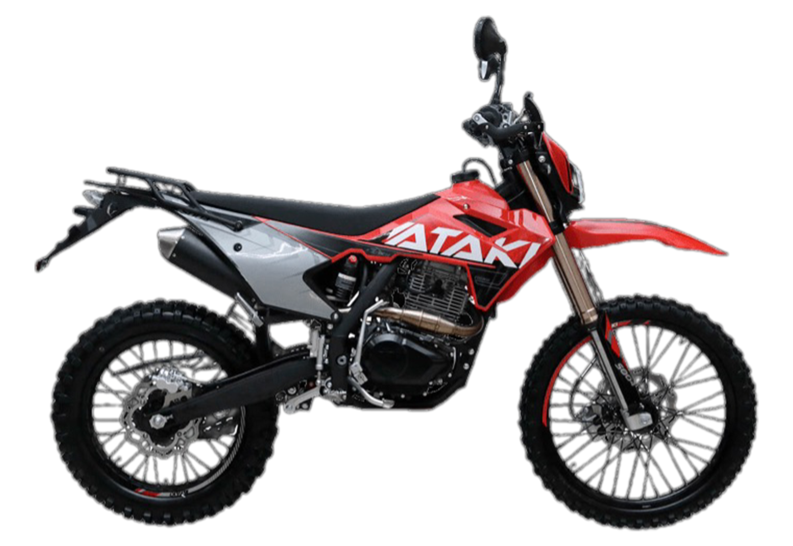Мотоцикл ATAKI S004 300 (4T PR300) ПТС 21/18 (2024 г.), красный