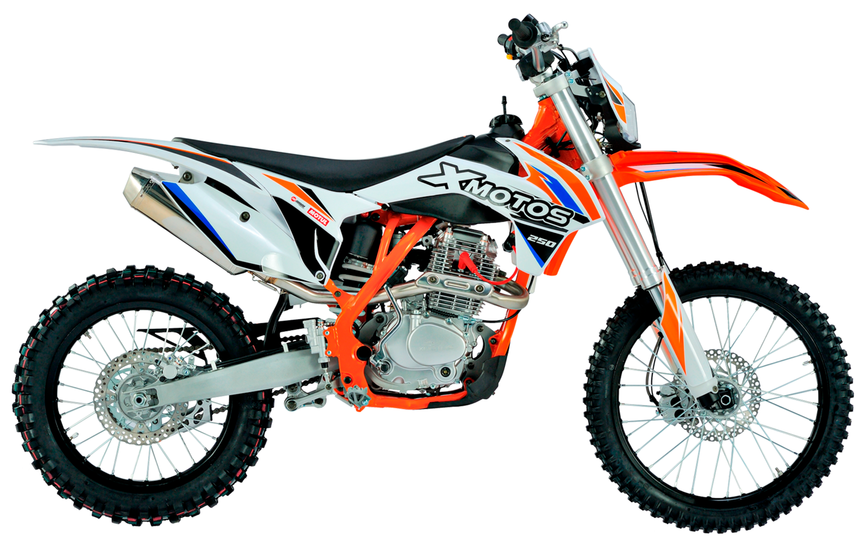 Мотоцикл Кроссовый XMOTOS Racer Pro 250, 2020 г.в. (Белый)