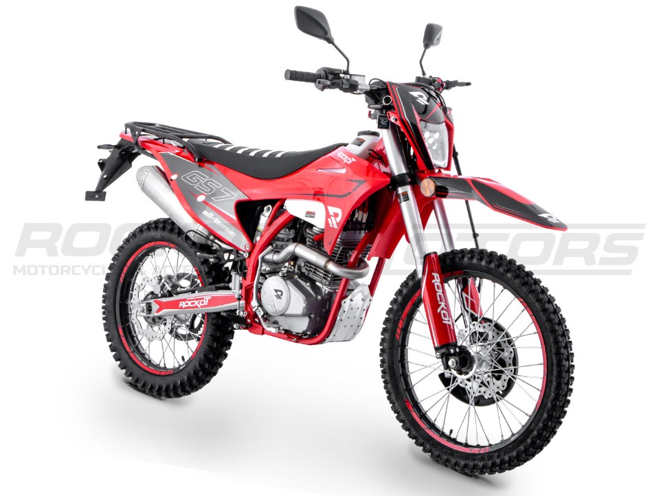 Мотоцикл эндуро ROCKOT GS7 ALL-TERRAIN (250cc, 171FMM (YB250R), 21/18, ЭПТС)