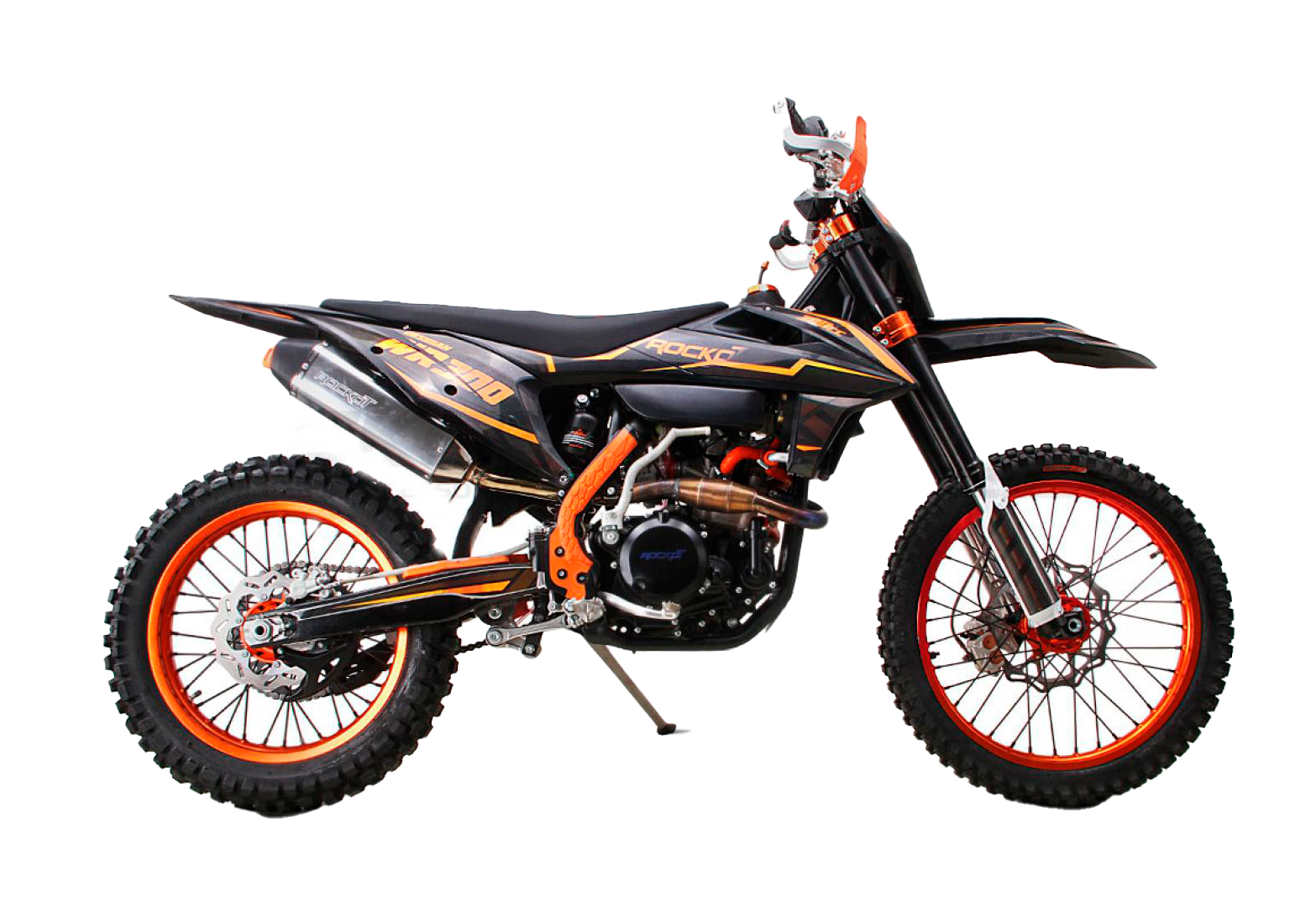 Мотоцикл эндуро ROCKOT WR300 Obsidian (300сс, 177ММ, 21/18)