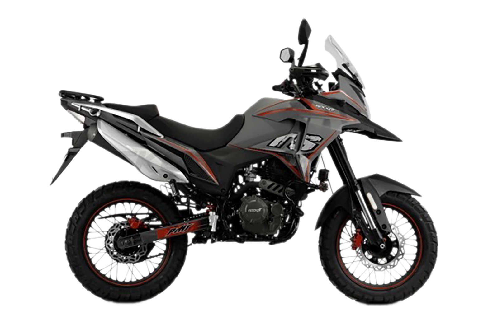 Мотоцикл турэндуро ROCKOT DAKAR 250 (171YMM, серый/красный, ЭПТС)