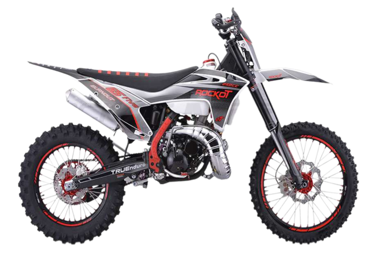 Мотоцикл эндуро ROCKOT GS FIVE Burnout (250cc 2T, MT250, 21/18)