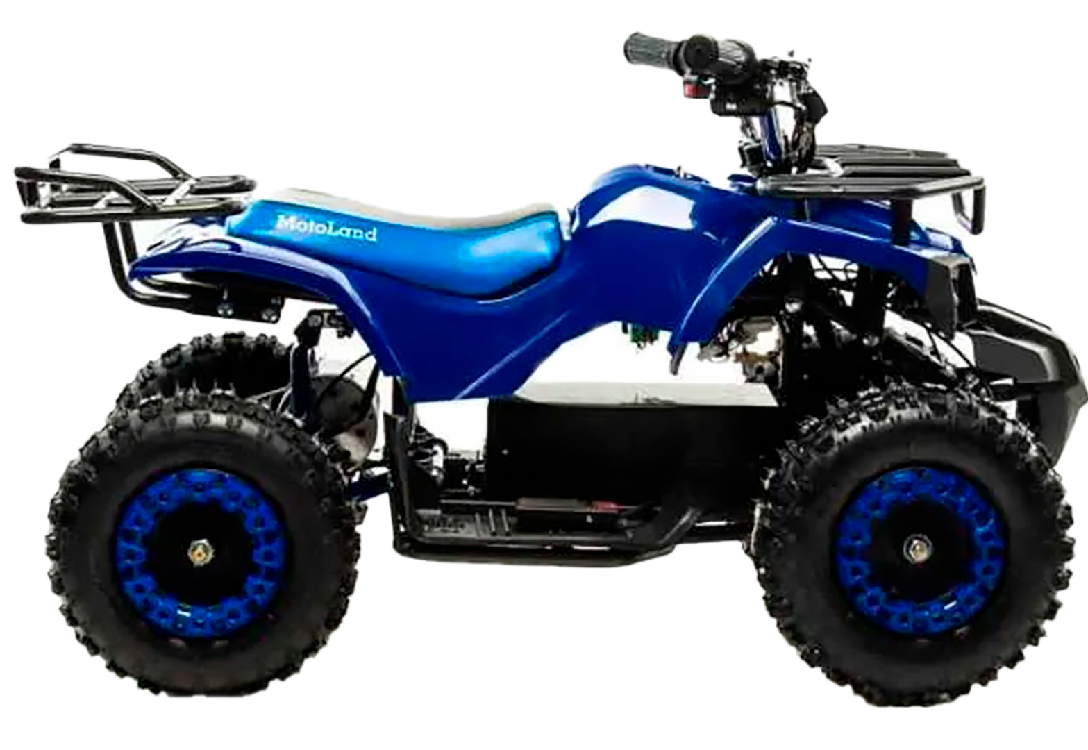 Электроквадроцикл Motoland ATV E009 1000Вт (2021 г.) синий (Без ПСМ)