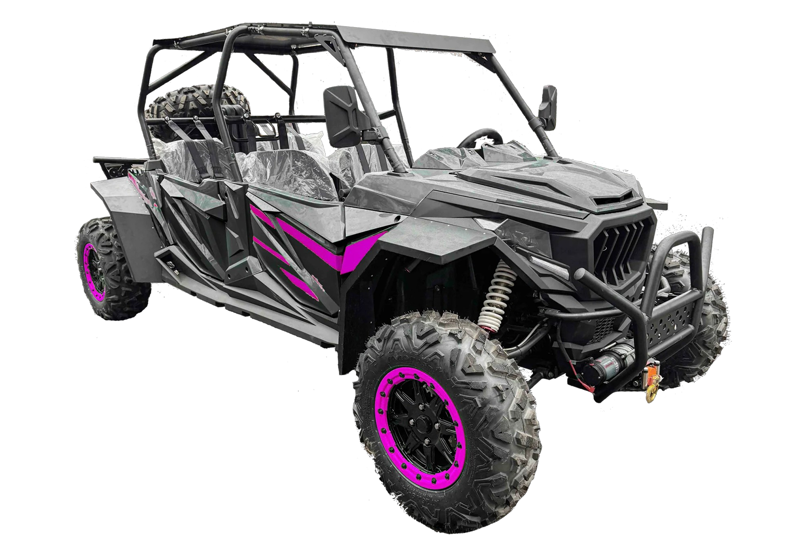 Багги HOOLEOX ZQ800 х4 Черно-розовый (ПСМ)