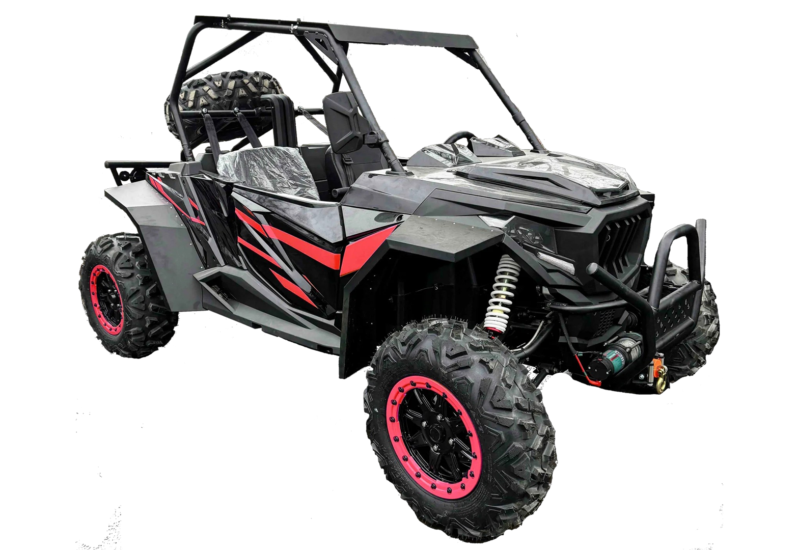 Багги HOOLEOX ZQ800 x2 Черно-красный (ПСМ)