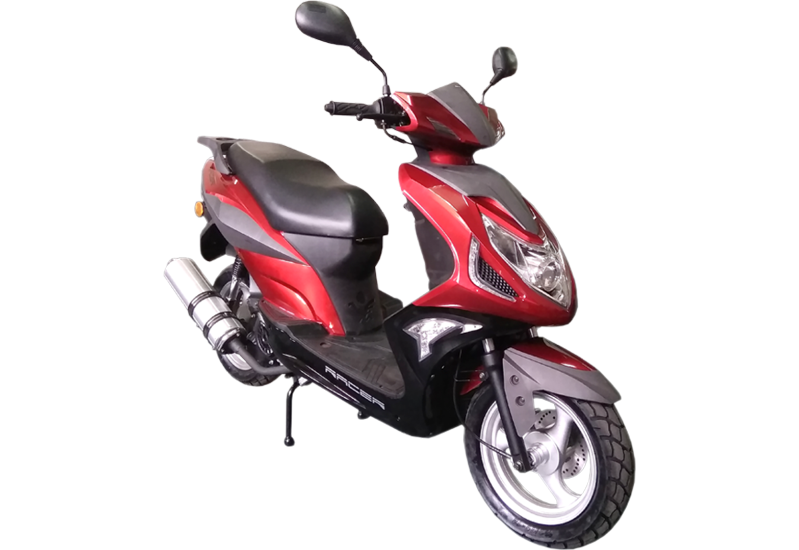 Скутер Racer RC50QT-6F Flame (красный) (Россия)