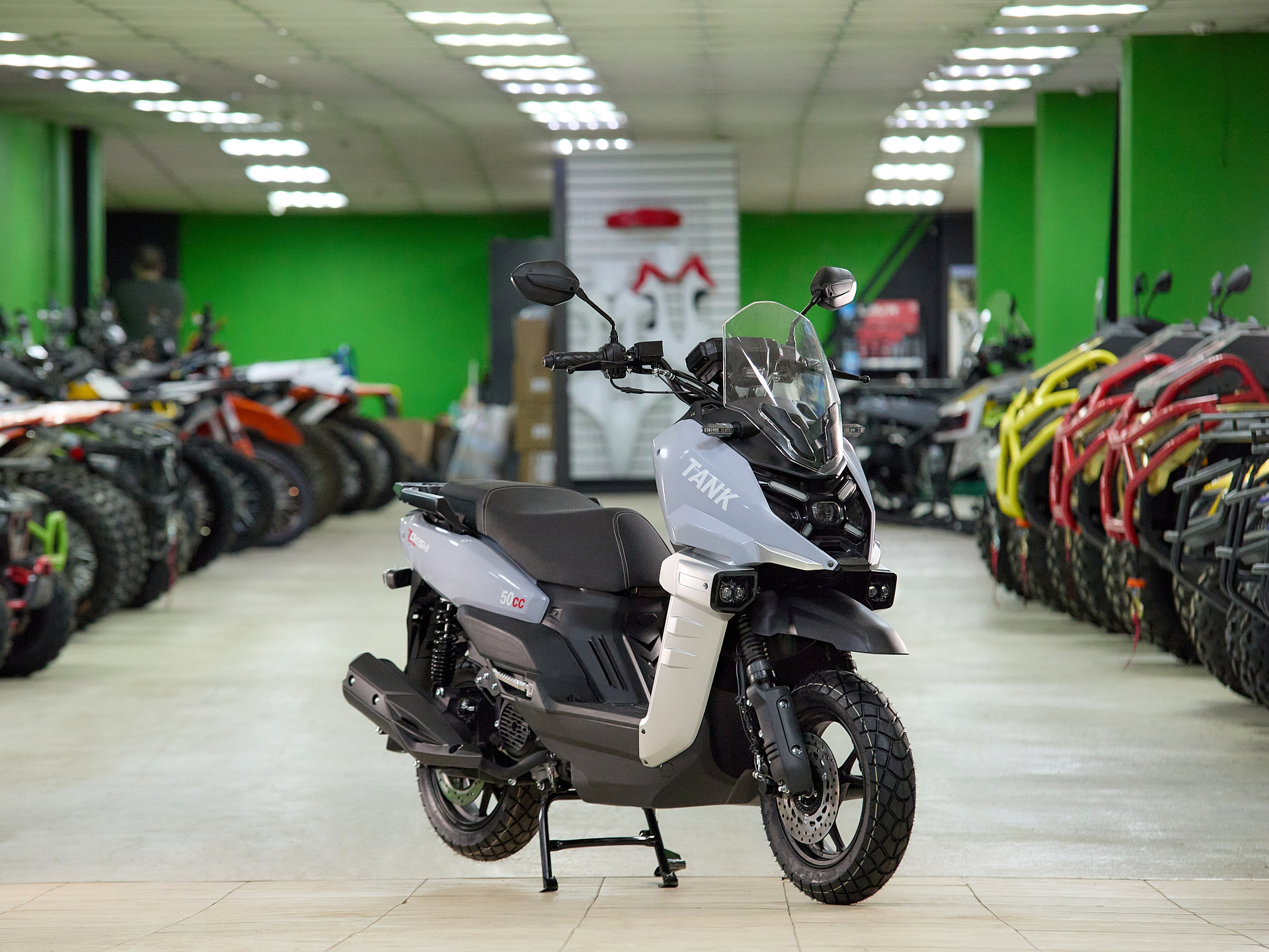 Скутер TOKISHI TANK 3 Gray