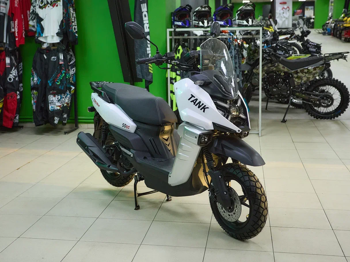 Скутер TOKISHI TANK 3 White