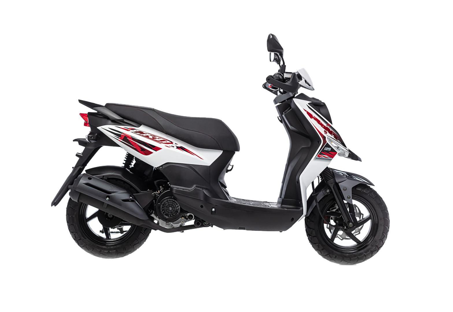 Скутер SYM CROX 125 Белый/ Матовый Темно-Серый