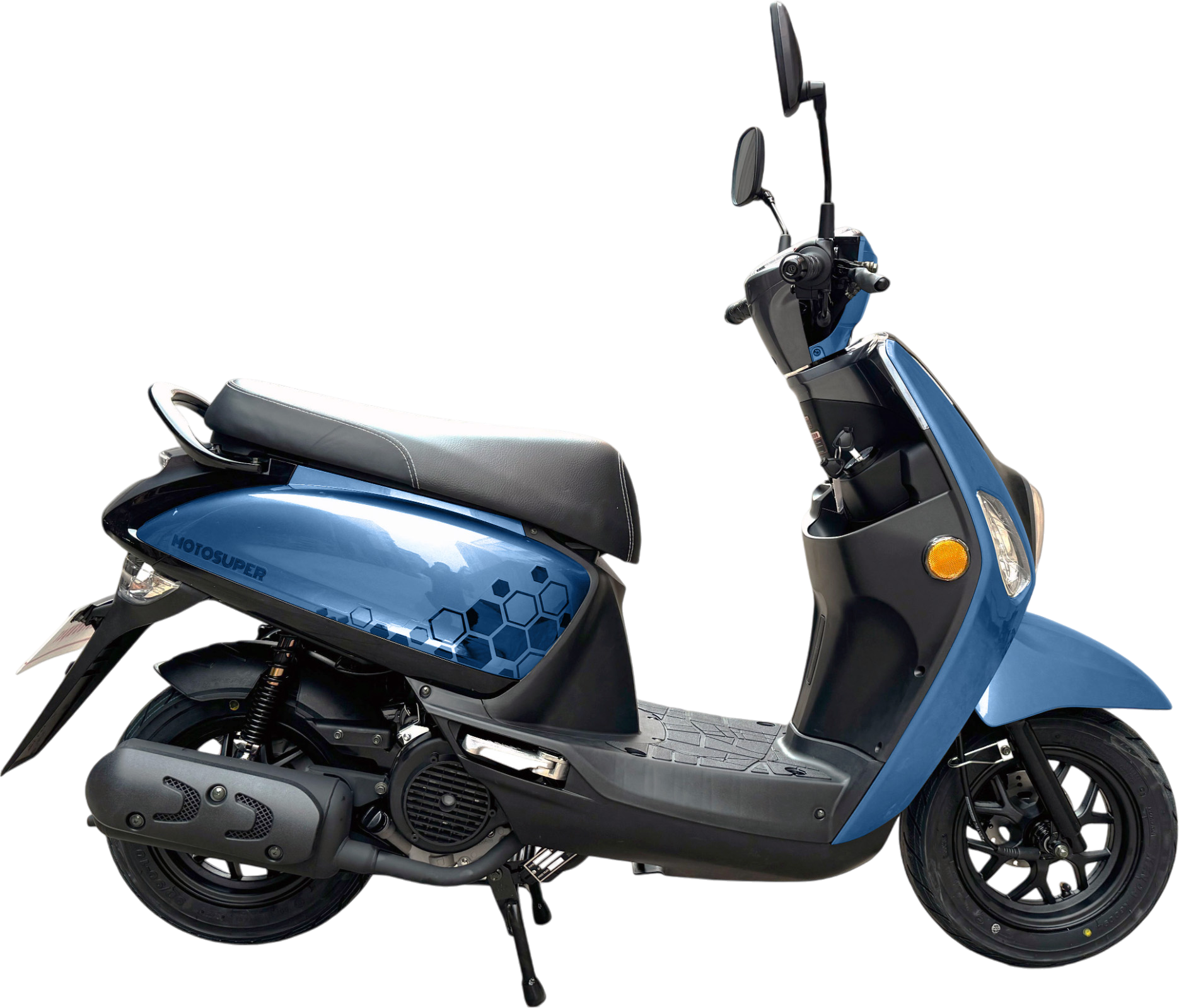 Скутер Motosuper S9 Gris Blue (синий)