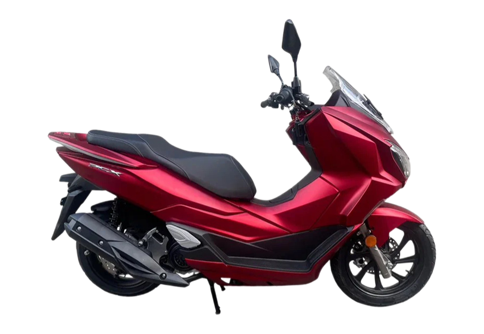 Скутер VENTO PCX (200) матовый красный / матовый черный