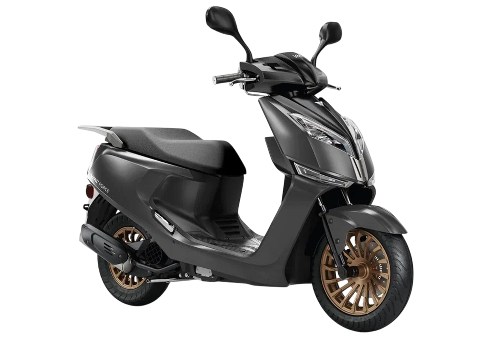 Скутер VENTO (VMC) FORCE BY49QT-2A 49 см3 СЕРИЯ A1250 (Инжектор, воздушное охлаждение) MATT BLACK