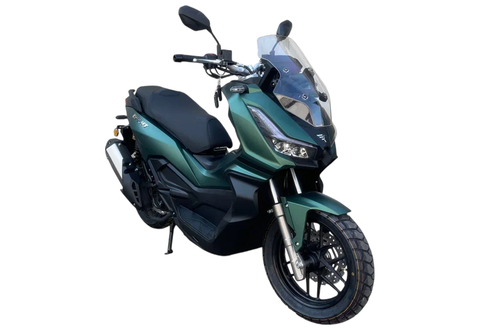 Скутер VENTO JET BY150T-5A 149см3 СЕРИЯ N1800 (ЭПТС) MATT GREEN /MATT BLACK
