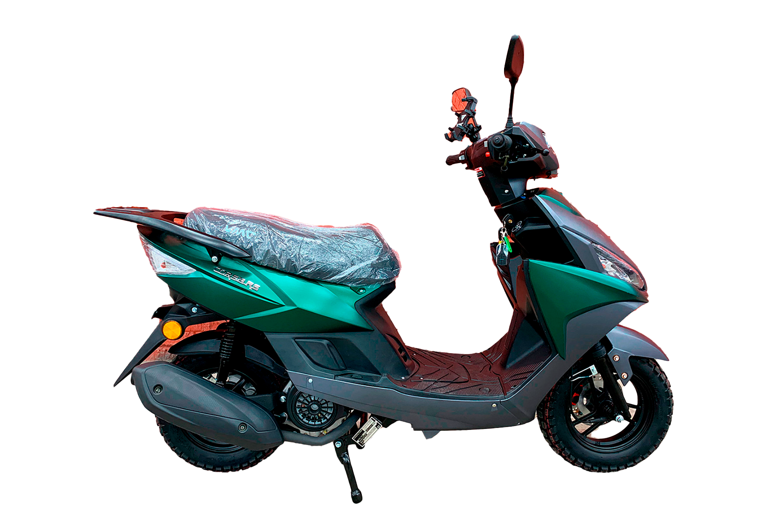 Скутер VENTO CORSA RS (150) матовый серый / матовый зеленый