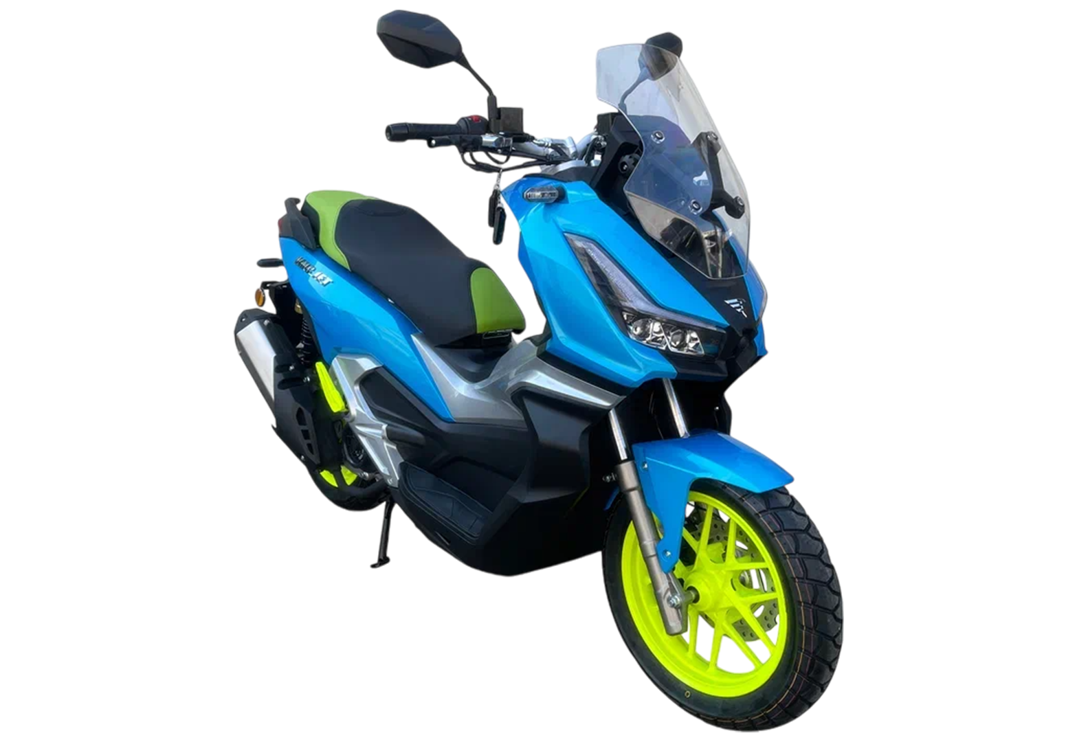 Скутер VENTO JET BY150T-5A 149см3 СЕРИЯ N1800 (ЭПТС) BLUE/GRAY/GREEN