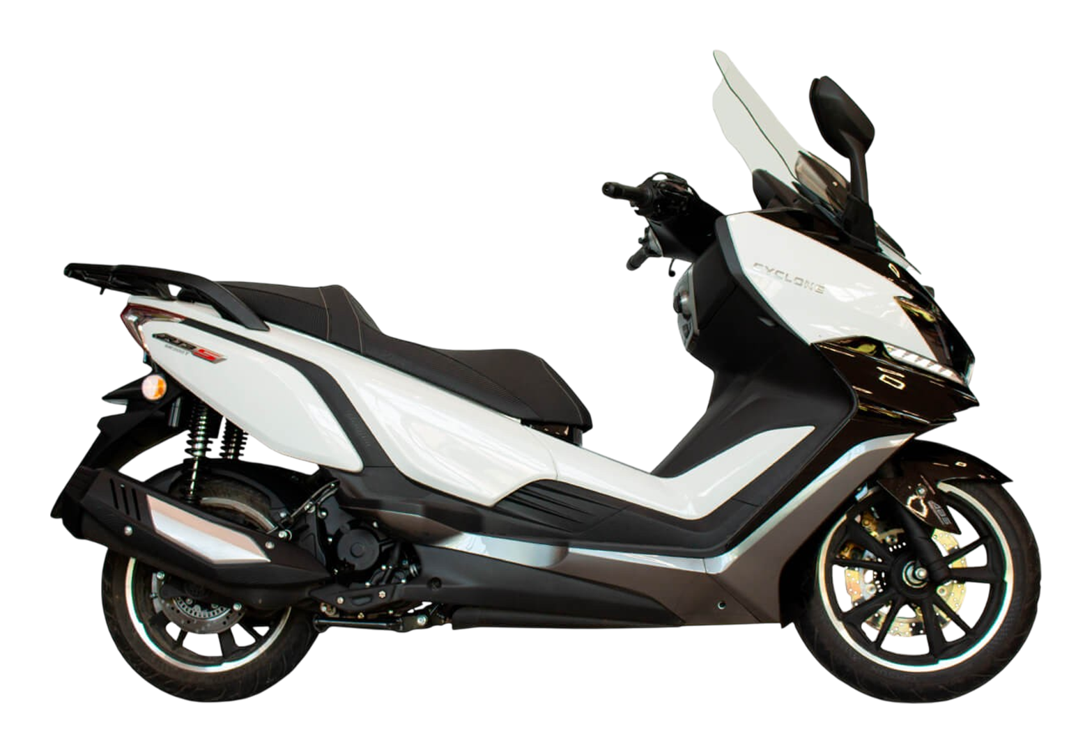 Скутер CYCLONE RT3S (SR300T) 2024 Белый