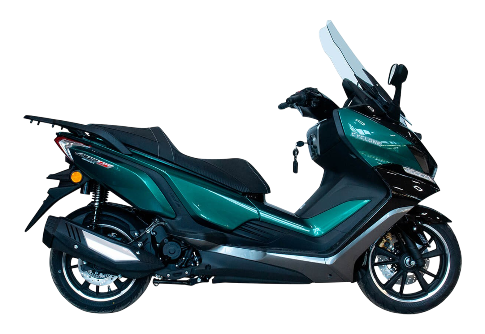 Скутер CYCLONE RT3S (SR300T) 2024 Зеленый