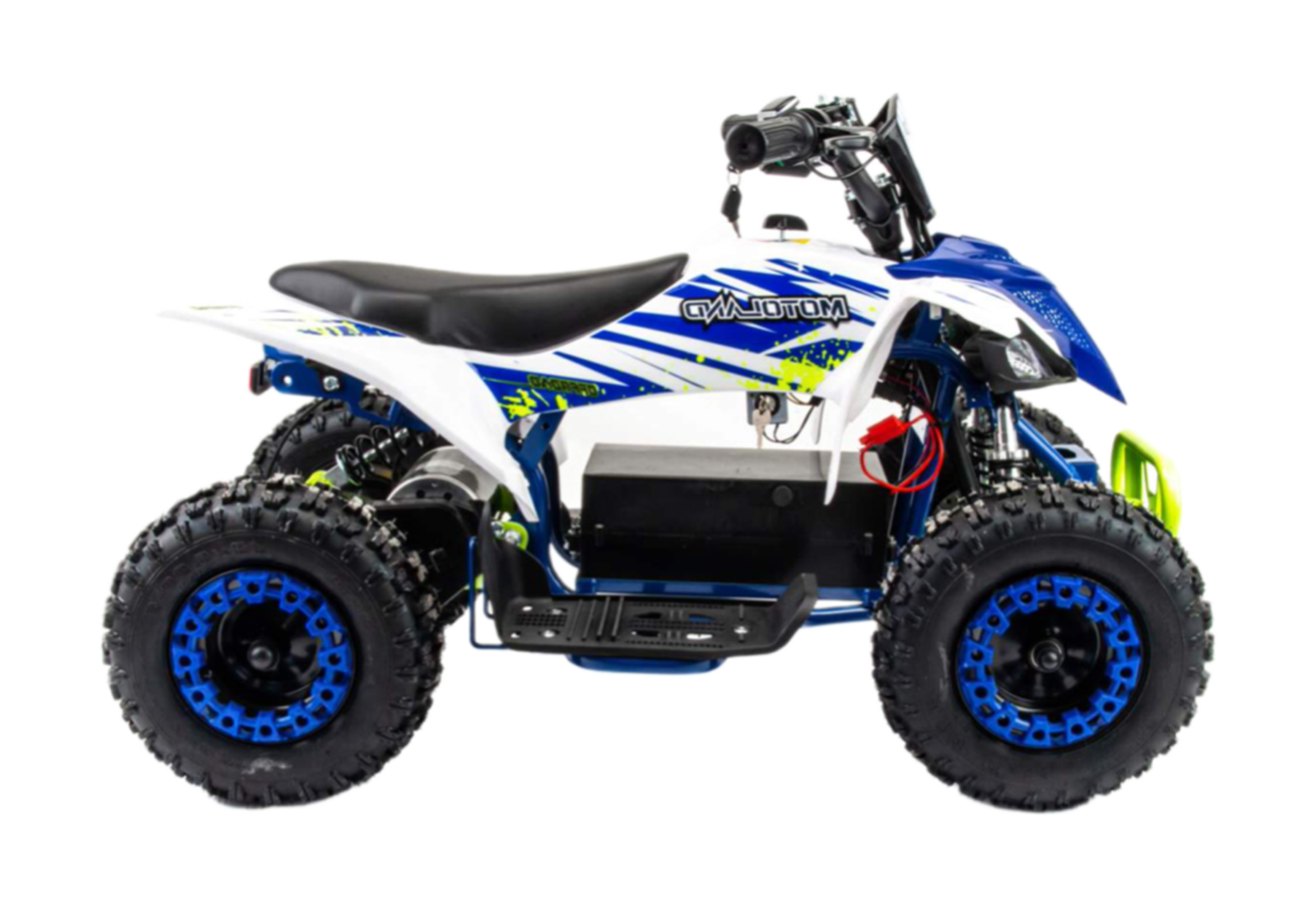 Квадроцикл Motoland (игрушка) ATV E010 1000Вт синий