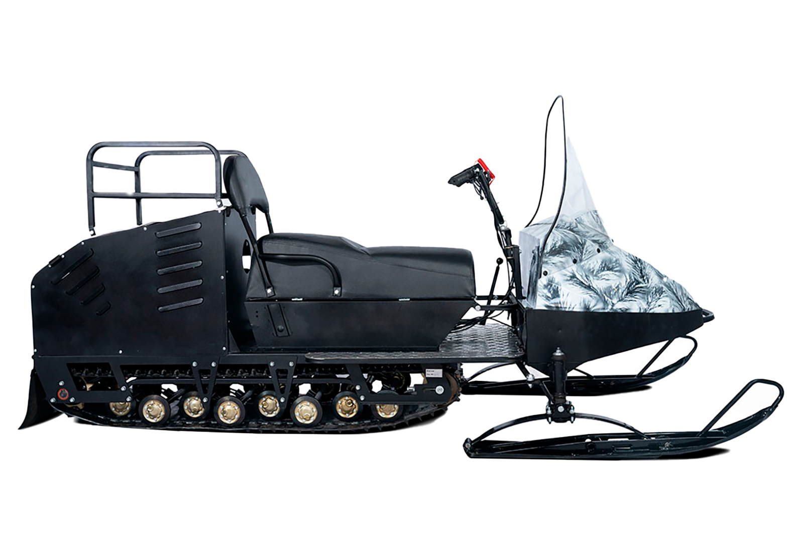 Миниснегоход Бурлак-M Егерь WHITE 15 л.с. с эл.зап.