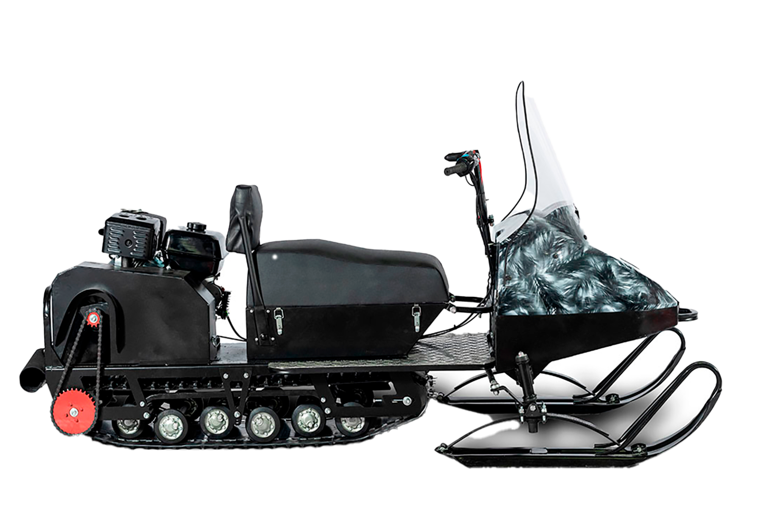 Миниснегоход Бурлак Егерь STANDART WHITE 17 л.с.