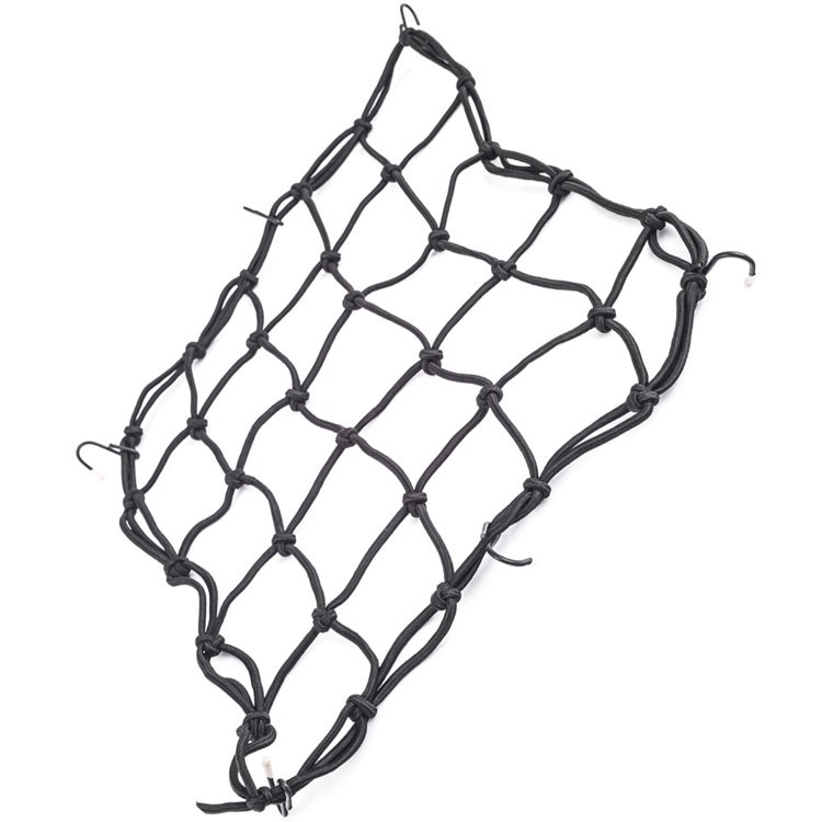 Сетка багажная REXWEAR черная 40х40 (железные крючки)  015486