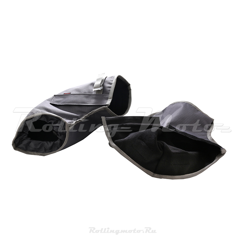 Муфты на руль REXWEAR для квадроциклов, снегоходов серые  003629