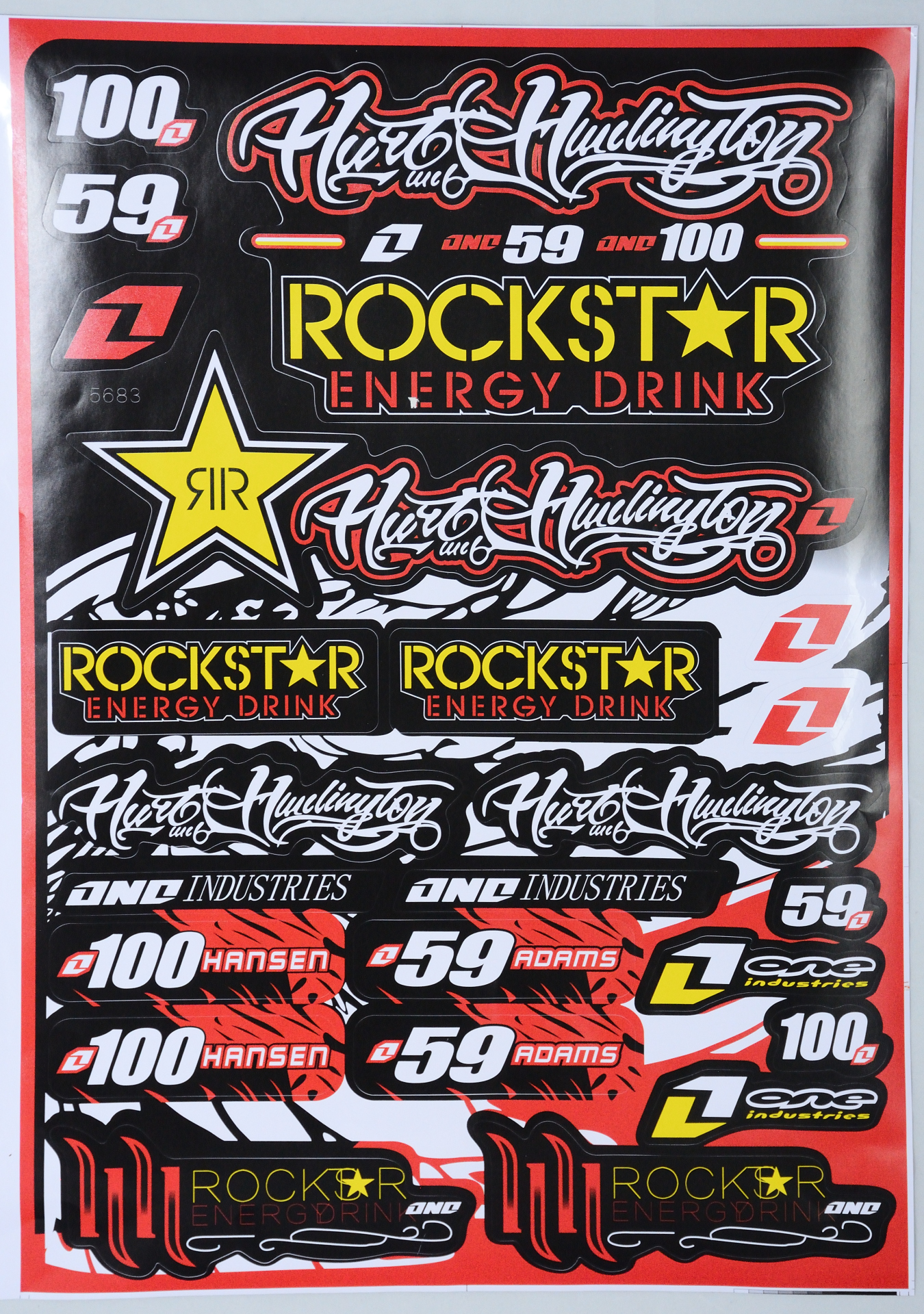 Наклейки набор D6007