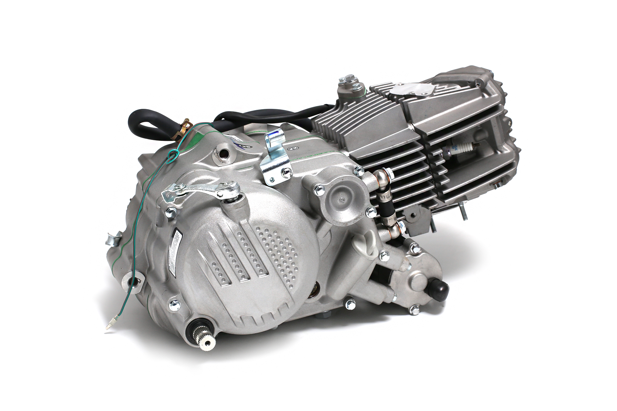 Двигатель в сборе для питбайка ZS1P62YML-2 w190 (190см3) электростартер 2024год (2-ух клапанный)