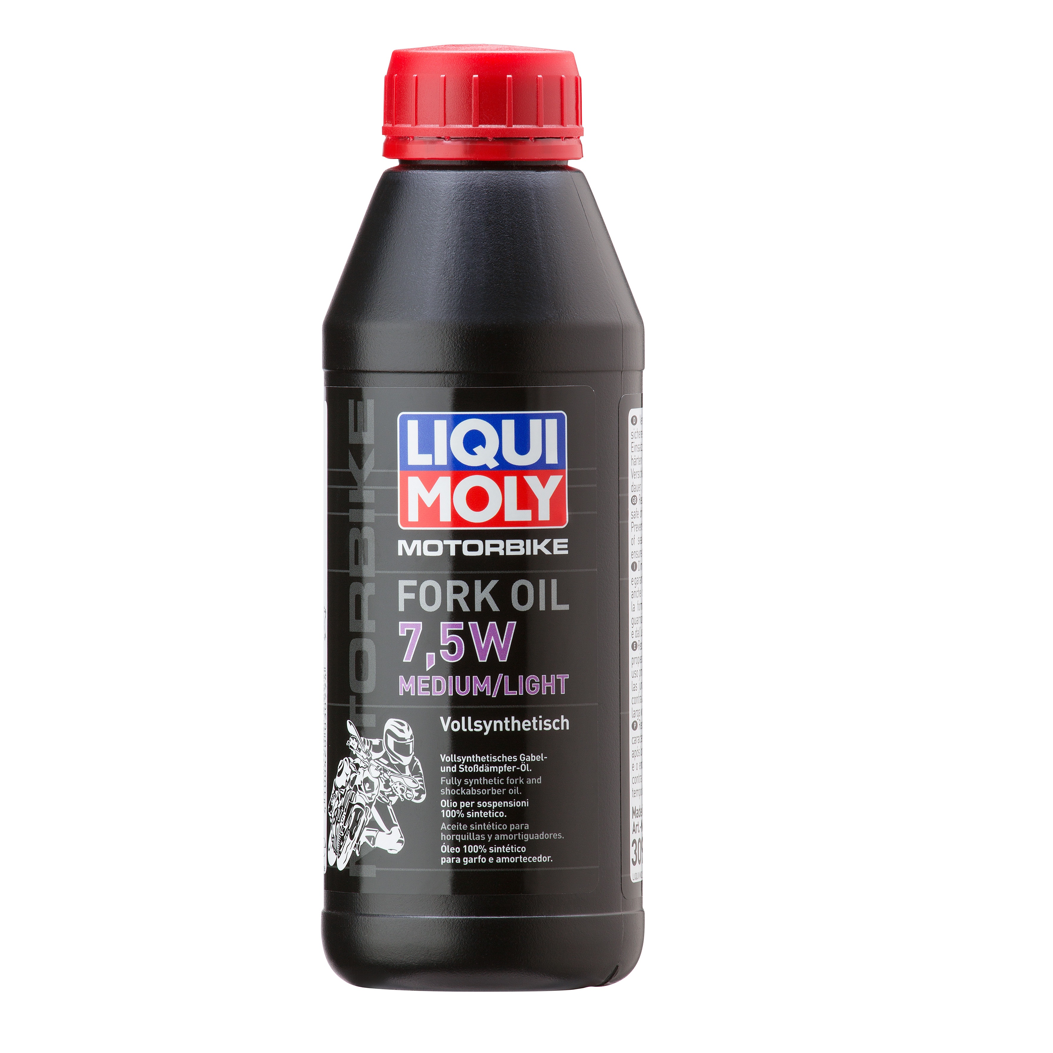 Масло для вилок Liqui Moly Motorrad Fork Oil   7,5W (синт.) 0,5л , (3099)