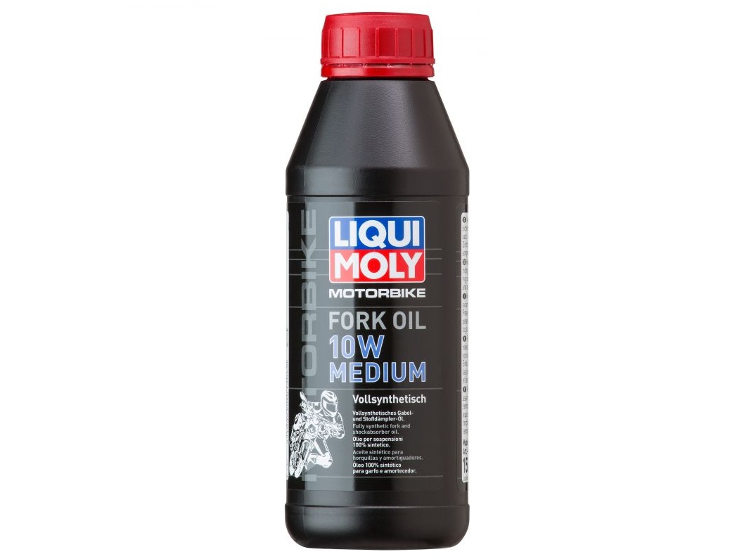 Масло для вилок Liqui Moly Motorrad Fork Oil  10W (синт.) 0,5л , (7599)