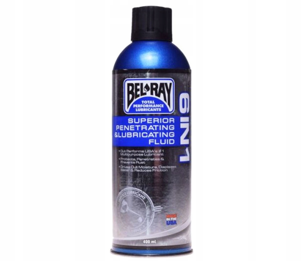 Смазка-очиститель BEL-RAY универсальная 6-in-1 (Шесть-в-одном) 400ml