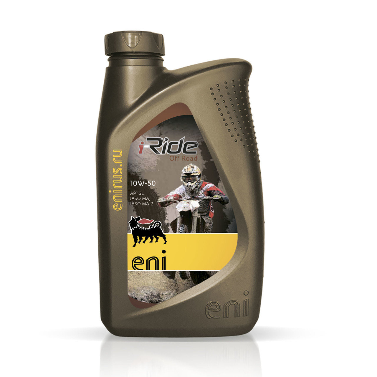 Масло моторное синтетическое 4-х тактное для мотодвигателей eni i-Racing offroad 10W50 60 л