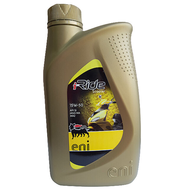 Масло ENI 4Т  i-Ride Scooter 15W50 (полусинт.) 1л.