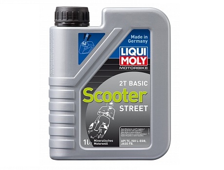 Масло Liqui Moly 2t Racing Scooter 2T Basic (мин.) , 1л (8068)