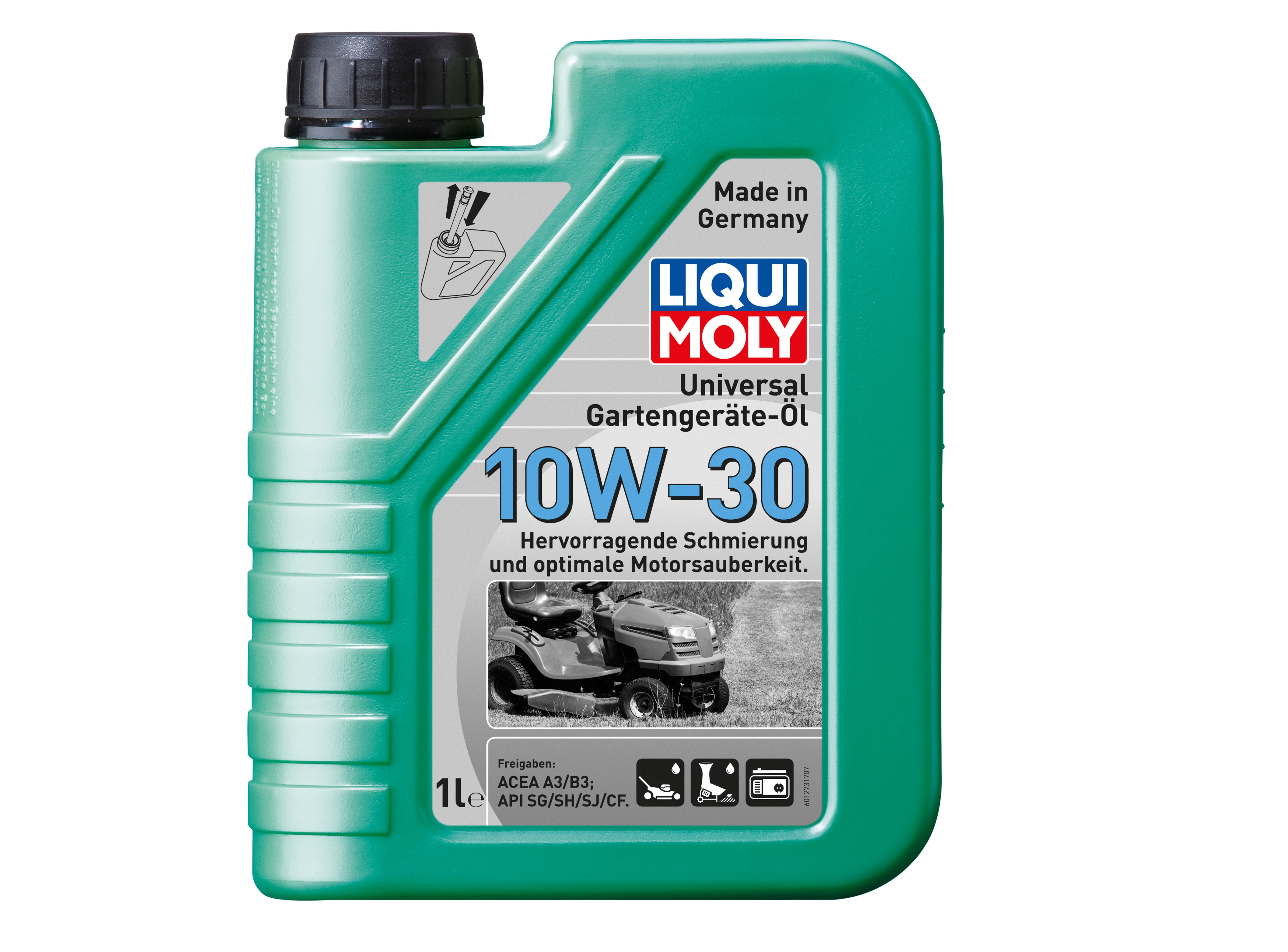 Масло Liqui Moly 4t 10W-30 для газонокосилок (мин.) , 1л