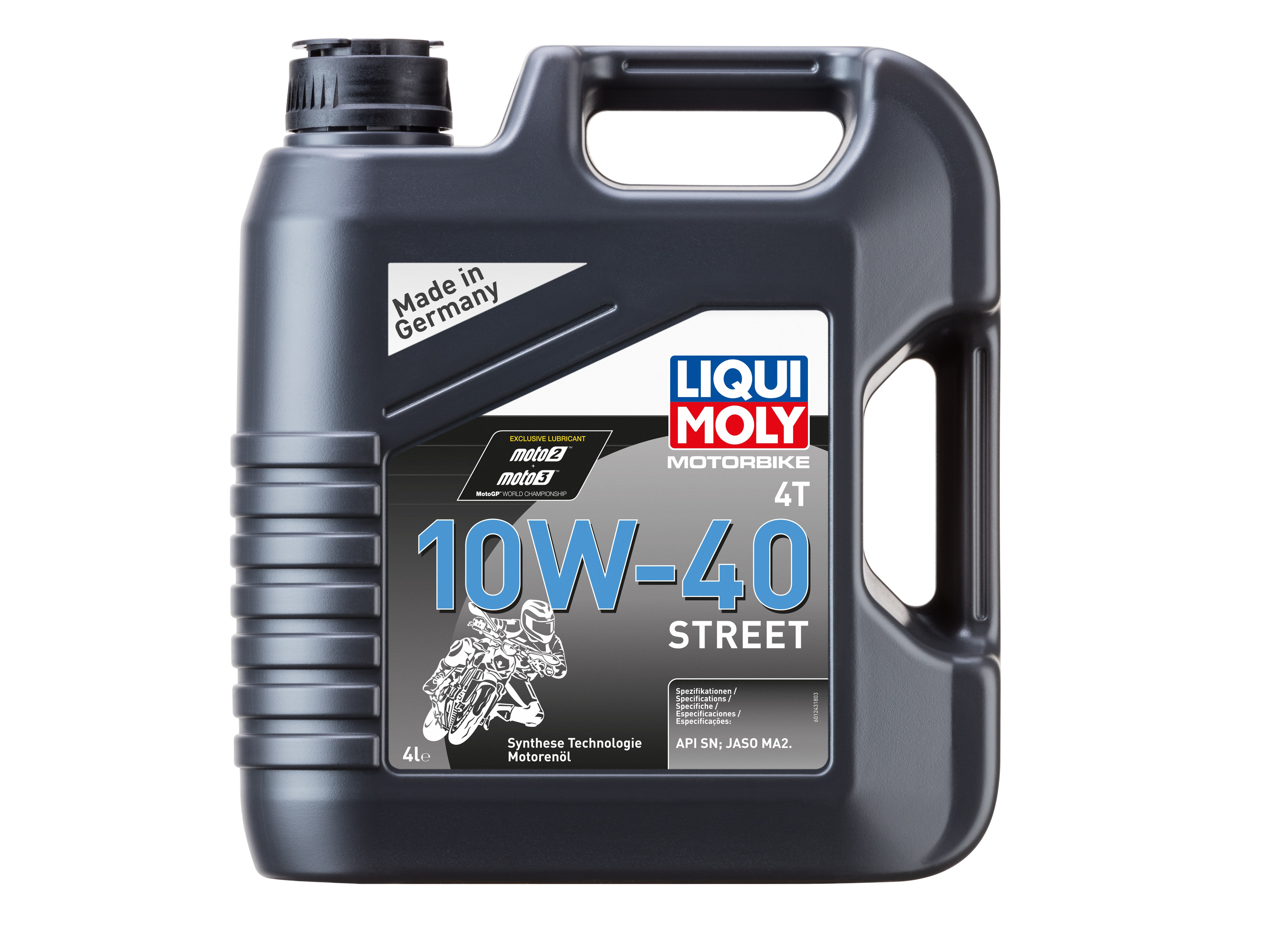 Масло Liqui Moly 4t Motorrad Synth 10W-40 , 4л (7512)