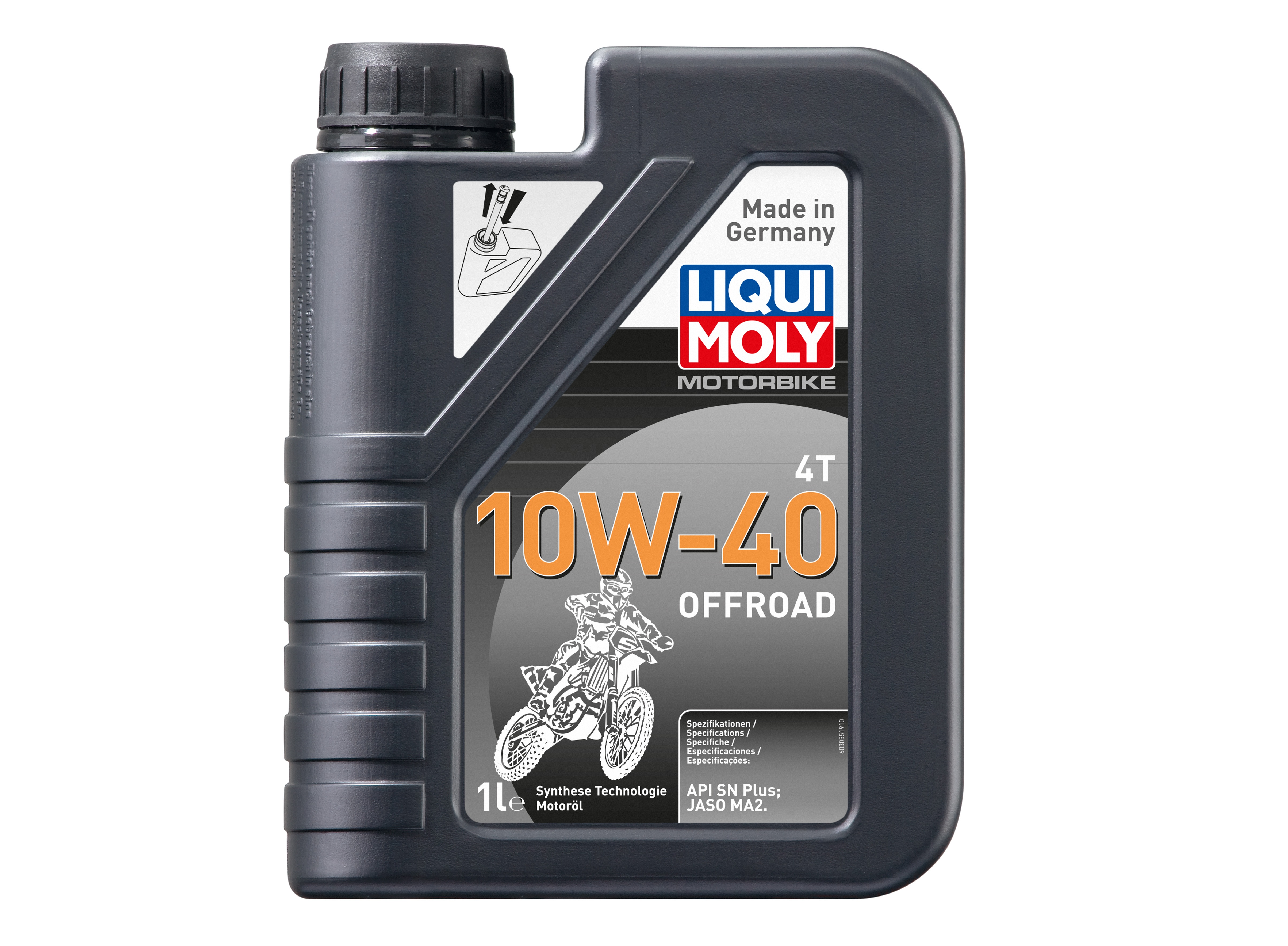 Масло Liqui Moly 4t Offroad Racing HC-Synth 10W-40 , 1л (3055)