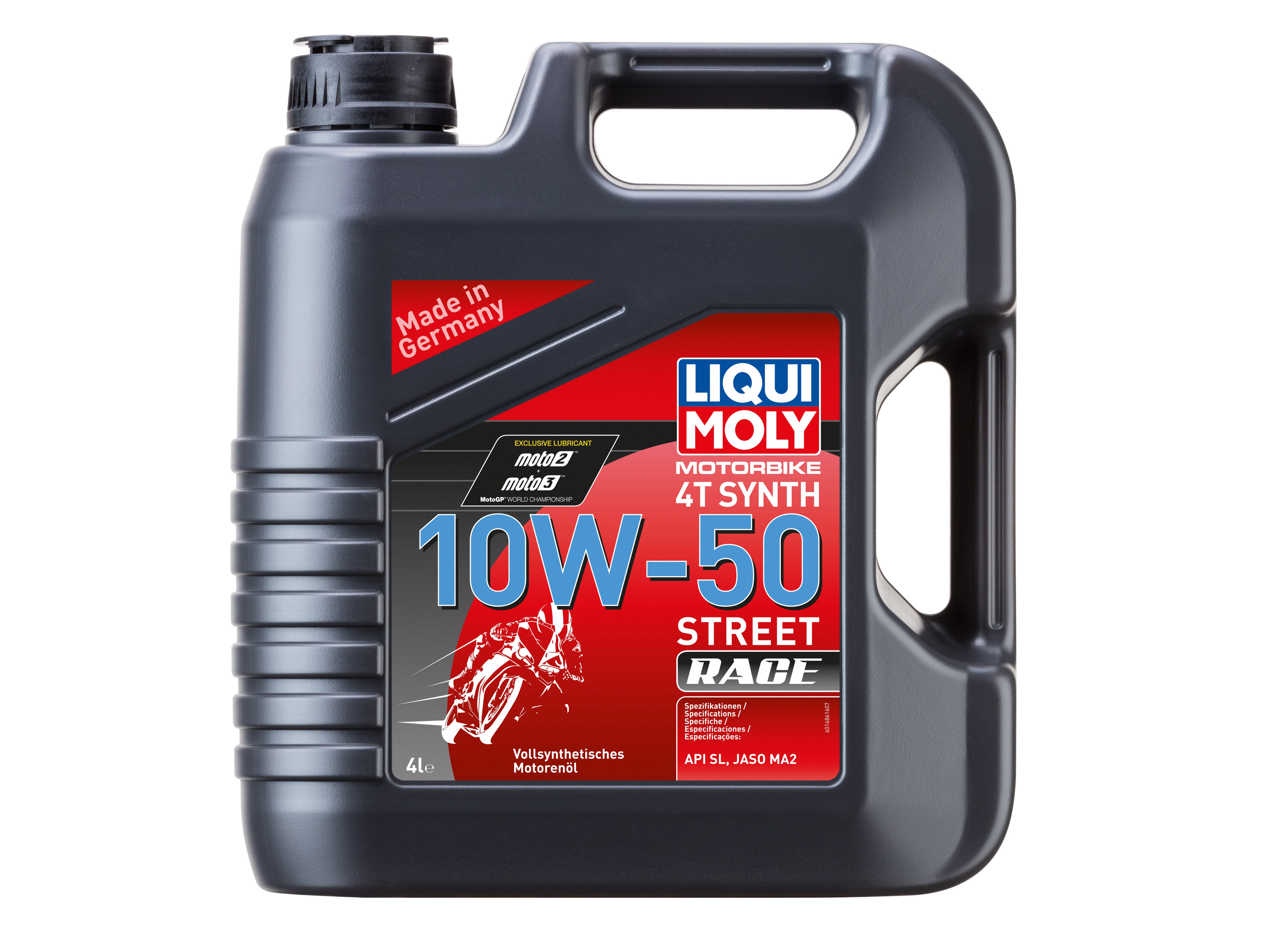 Масло Liqui Moly 4t Racing Synth 10W-50 , 4л (7508)